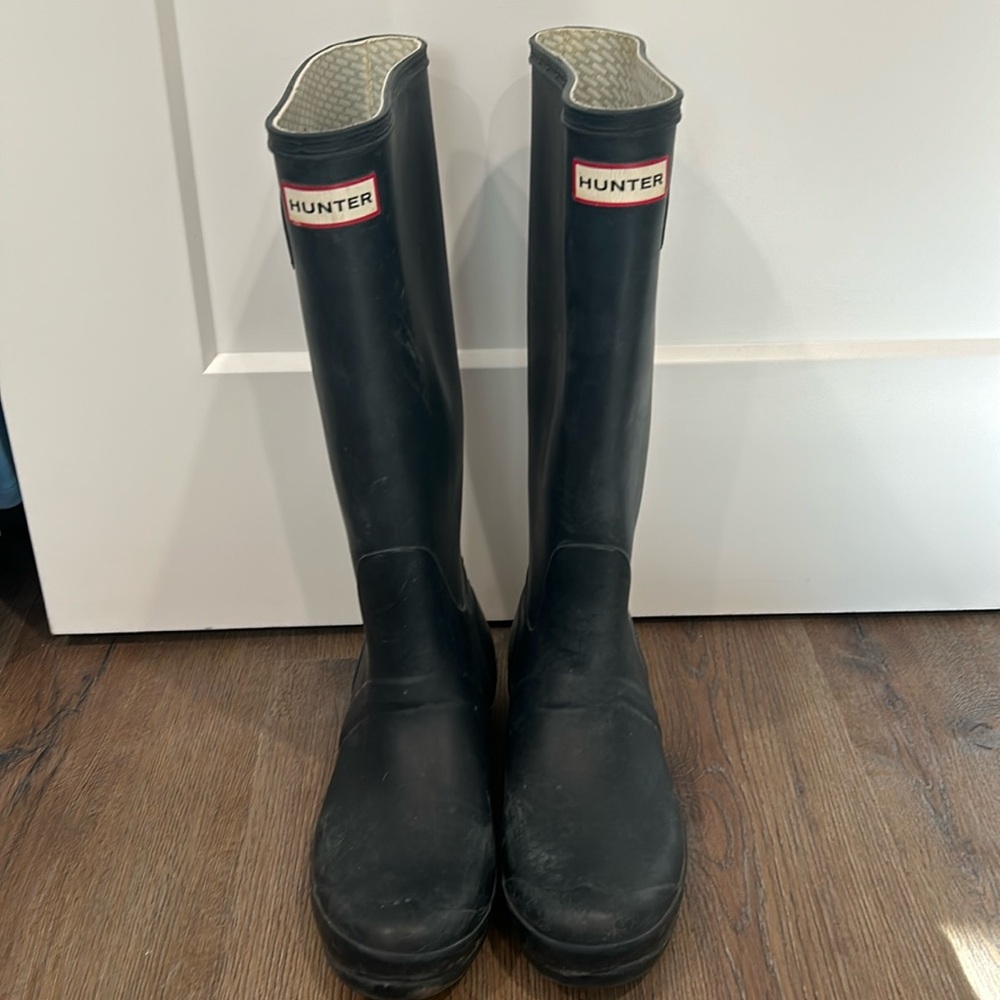 Hunter Black Women's Winter & Rain Boots